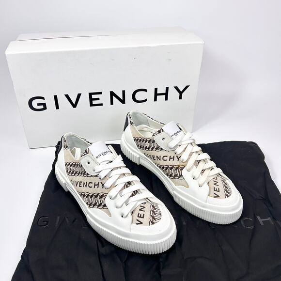 Givenchy Canvas Low Top Sneaker - Women’s 6 - Picture 2 of 8